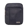 Borsa a tracolla blu da Uomo con logo frontale Carrera
