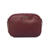 Borsa a tracolla Bordeaux da Donna con chiusura zip Lora Ferres