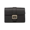 Borsa a Tracolla da Donna Nera con Chiusura Logo Swish Jeans
