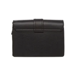Borsa a Tracolla da Donna Nera con Chiusura Logo Swish Jeans