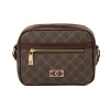 Borsa a tracolla marrone da Donna con logo Carrera