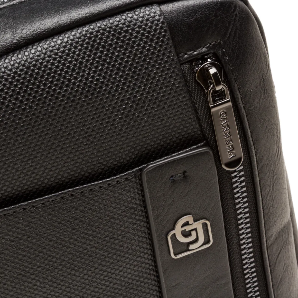 Borsa a Tracolla Nera da Uomo Carrera Jeans