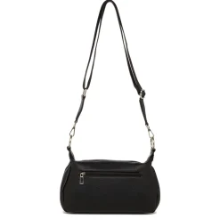 Borsa a tracolla nera da Donna con tasche e logo Lora Ferres