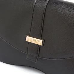 Borsa a tracolla nera da Donna con Patta Lora Ferres