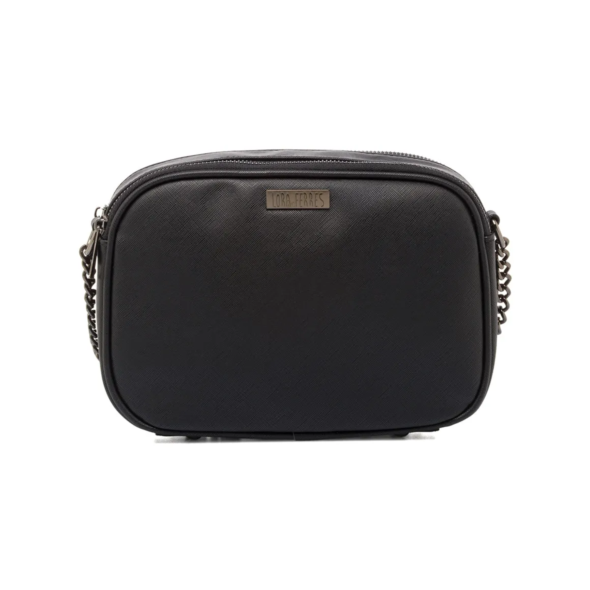 Borsa a tracolla nera da Donna con catena Lora Ferres