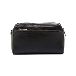 Borsa a tracolla nera da Donna con chiusura con zip Lora Ferres