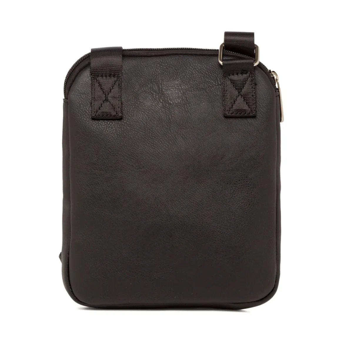 Borsa a tracolla nera da Uomo con logo frontale Carrera