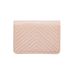 Borsa a tracolla rosa da Donna con motivo trapuntato Lora Ferres