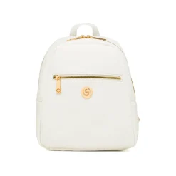 Borsa a Zaino bianca da Donna con logo frontale Carrera Jeans