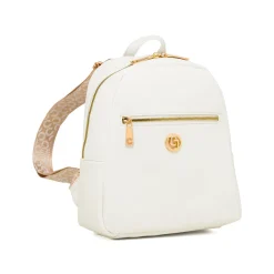 Borsa a Zaino bianca da Donna con logo frontale Carrera Jeans