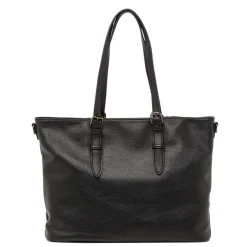 Borsa da Donna Nera con Doppio Manico Swish Jeans