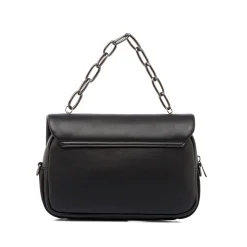 Borsa nera a tracolla da Donna con catena Lora Ferres