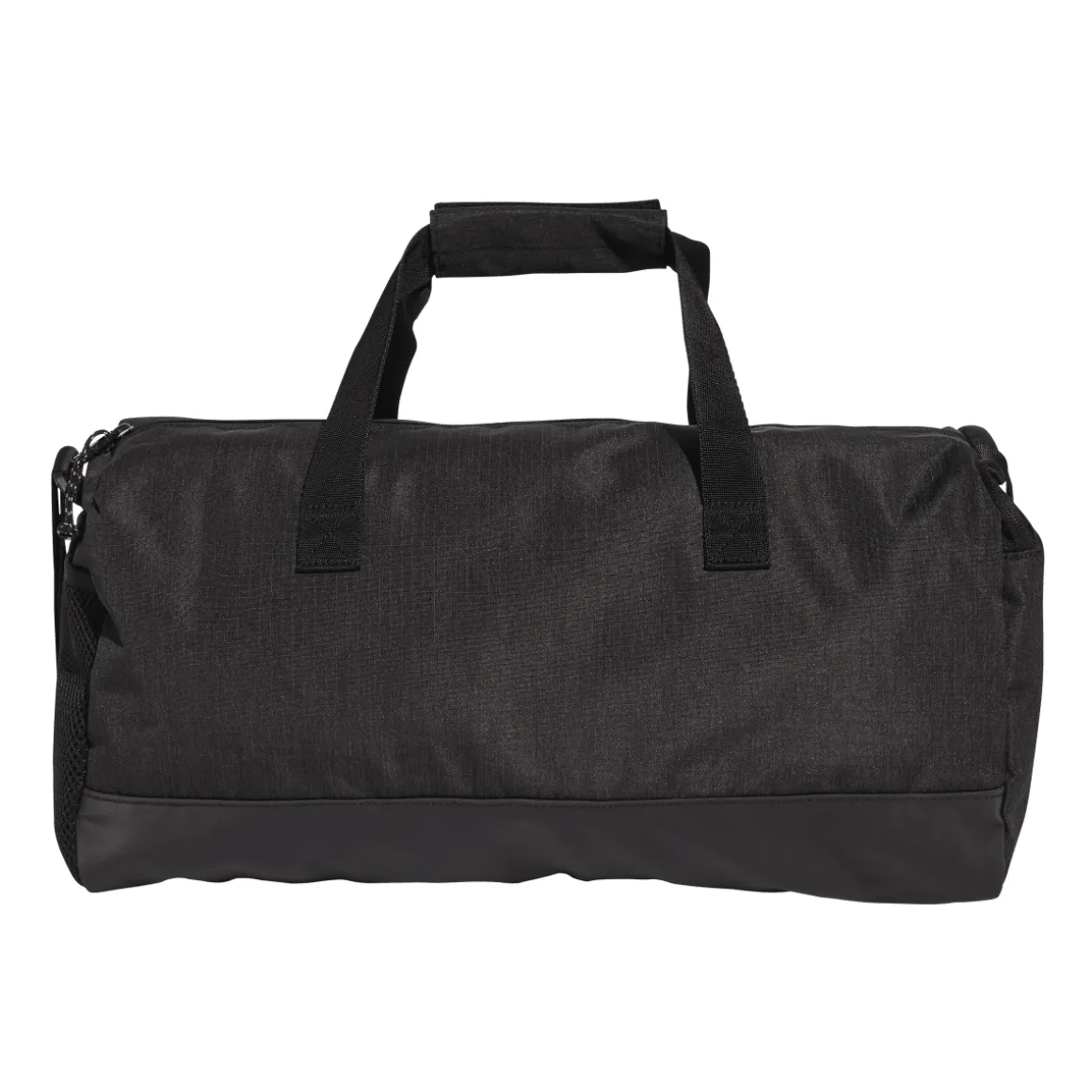 Borsa sportiva nera con etichetta logo frontale adidas