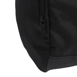 Borsa sportiva nera con logo frontale adidas