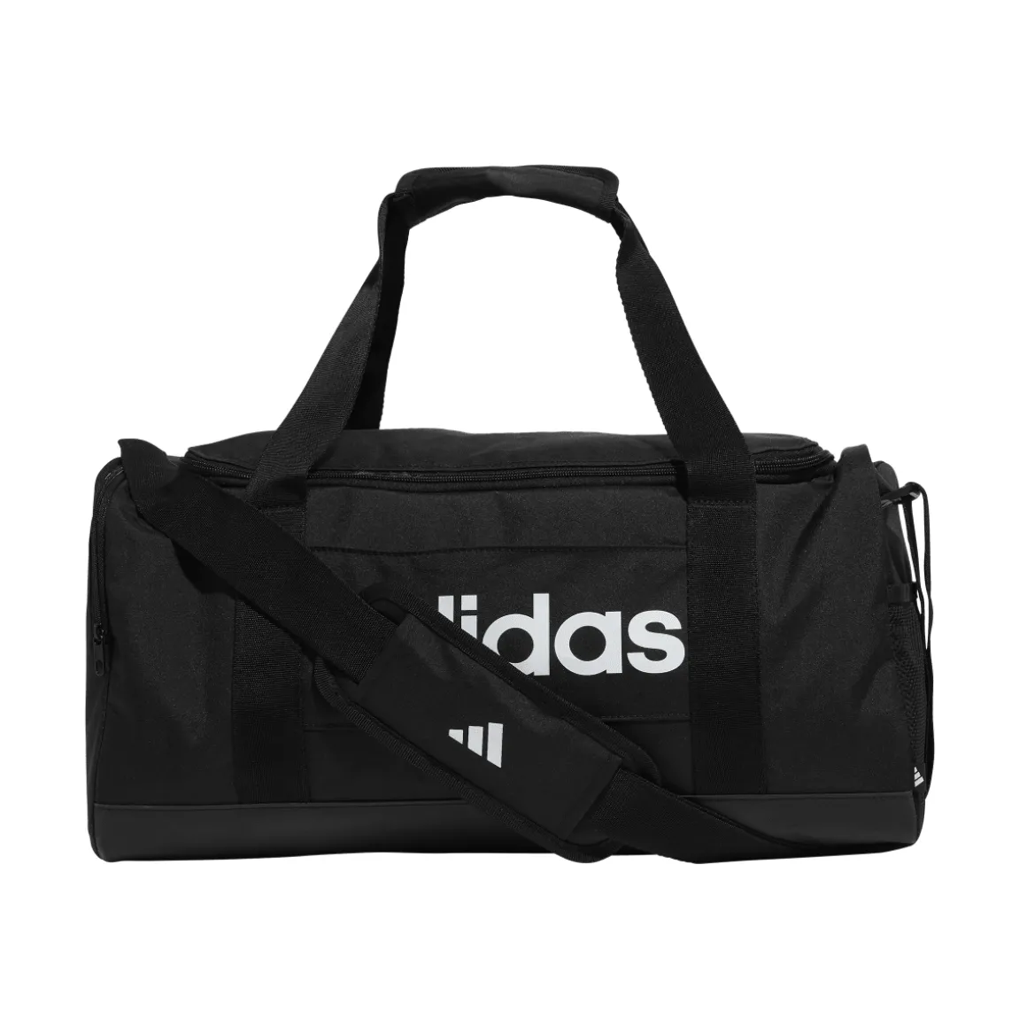Borsa sportiva nera con manico e tracolla adidas