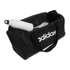Borsa sportiva nera con manico e tracolla adidas