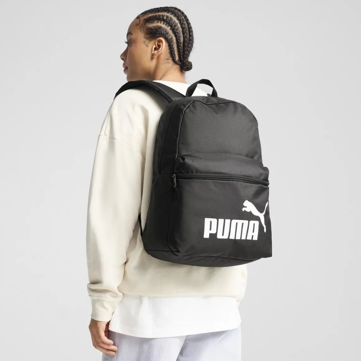 Borsa sportiva nera da Uomo Puma PHASE