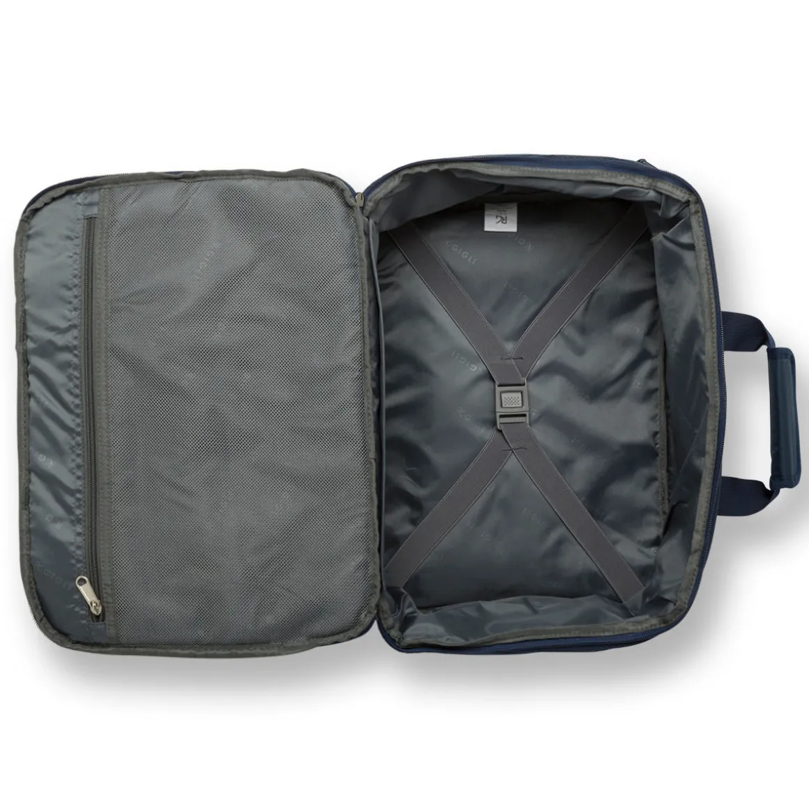 Borsa Zaino da Viaggio con zip Blu Romeo Gigli