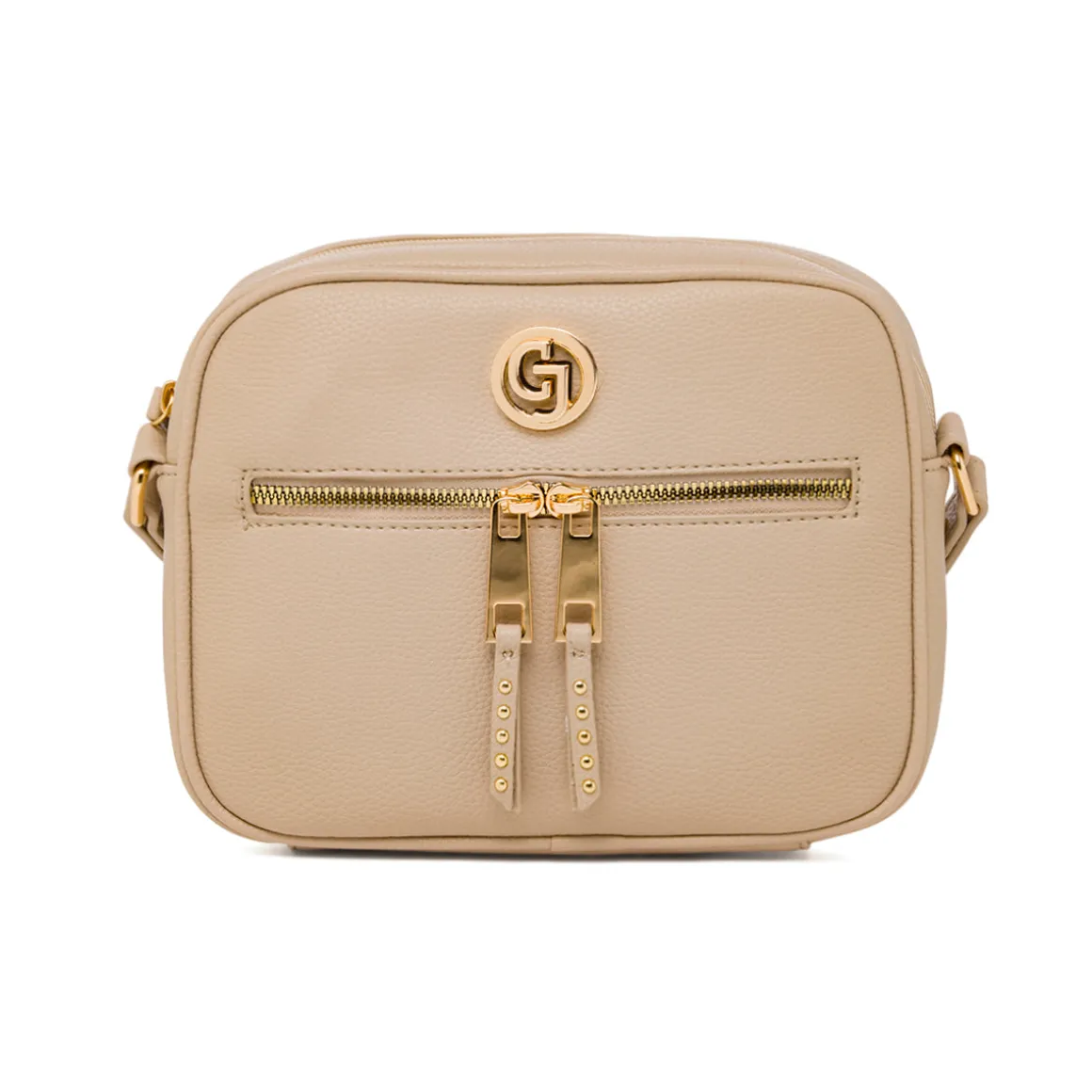 Borse a tracolla beige da Donna con logo Carrera