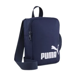 Borsello a tracolla blu da Uomo con logo e tasche Puma