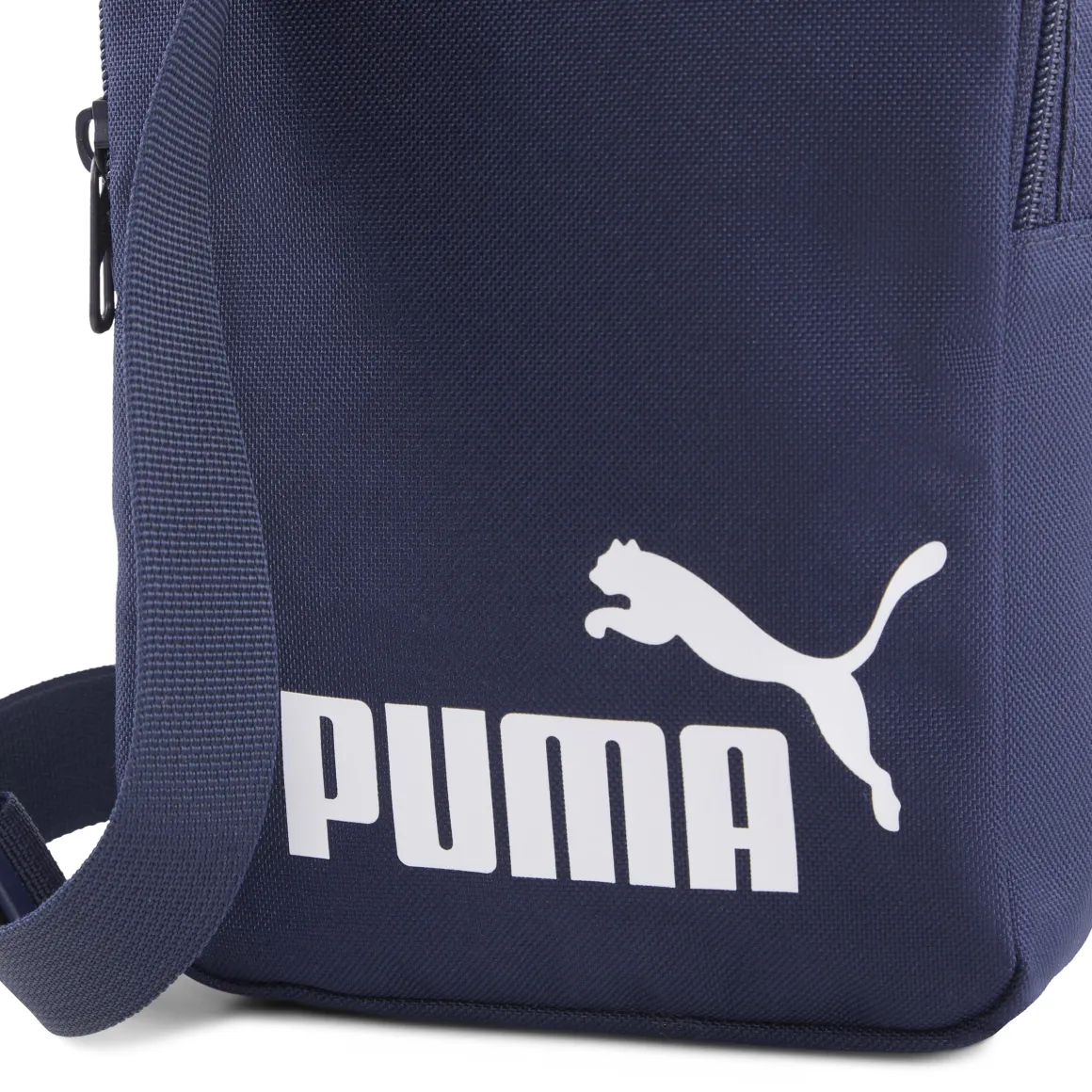 Borsello a tracolla blu da Uomo con logo e tasche Puma