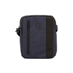 Borsello blu da Uomo con dettagli neri e tasche Carrera Jeans