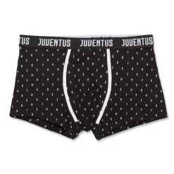 Boxer bianconeri da uomo con logo Juventus