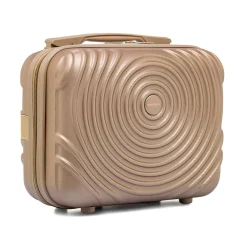 Cabin bag color champagne piccola Romeo Gigli Milano