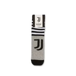 Calzini antiscivolo grigi da bambino con logo Juventus