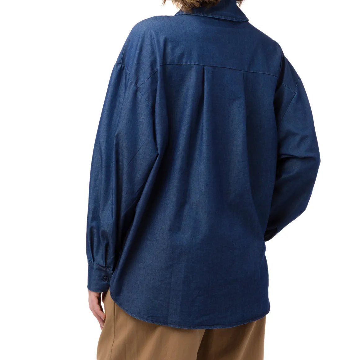 Camicia Blu jeans da Donna in cotone Swish Jeans