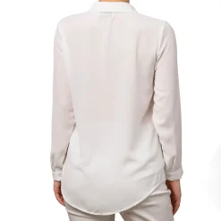 Camicia da donna bianca velata Swish Jeans