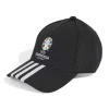 Cappellino con visiera nero e bianco adidas UEFA EURO24 Official Emblem