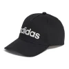 Cappellino da baseball nero con logo bianco adidas Daily