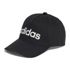 Cappellino da baseball nero con logo bianco adidas Daily