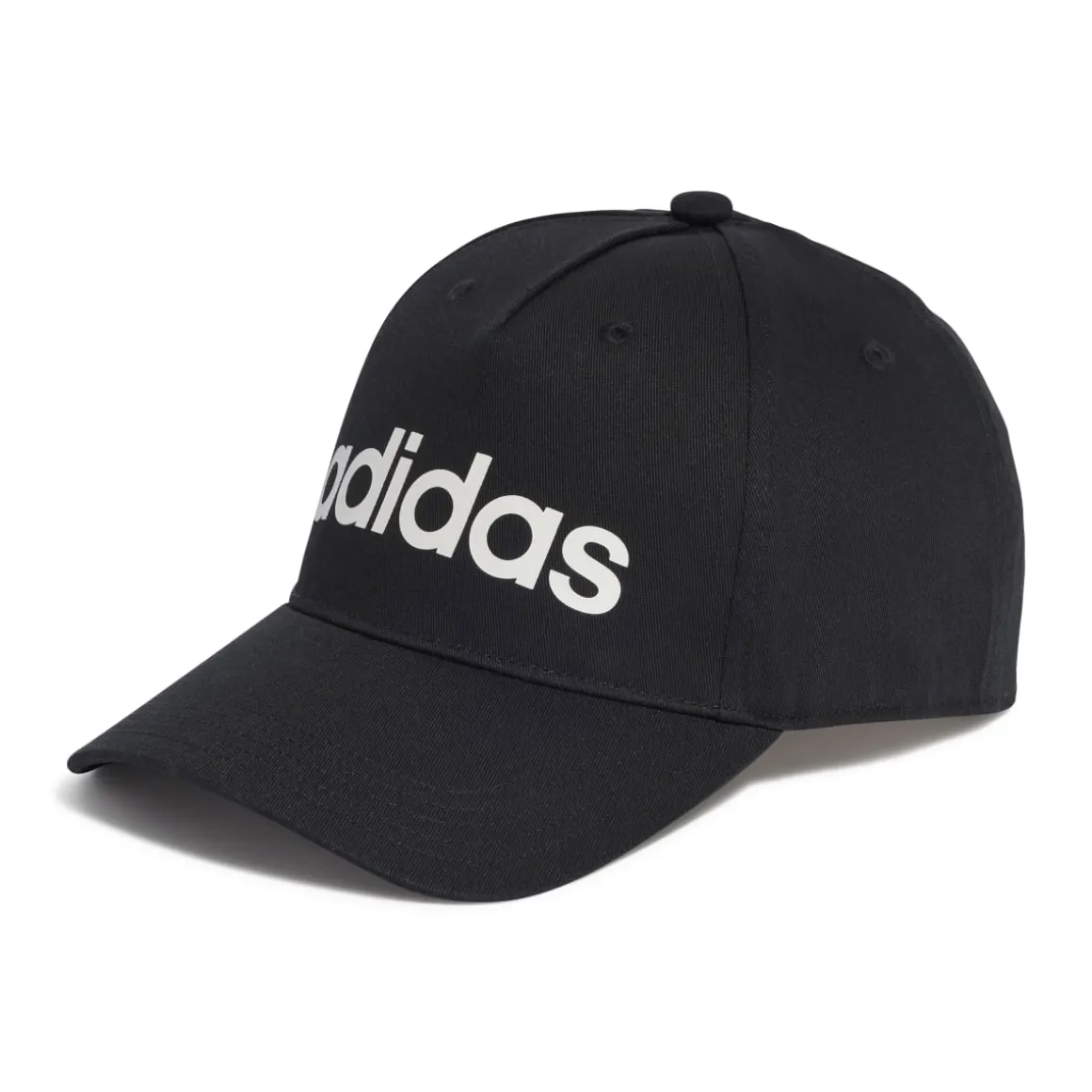 Cappellino da baseball nero con logo bianco adidas Daily