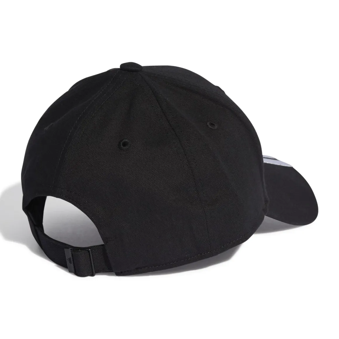 Cappellino da baseball nero adidas 3-stripes Cotton Twill