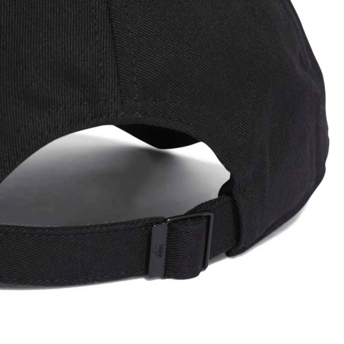Cappellino da baseball nero adidas 3-stripes Cotton Twill