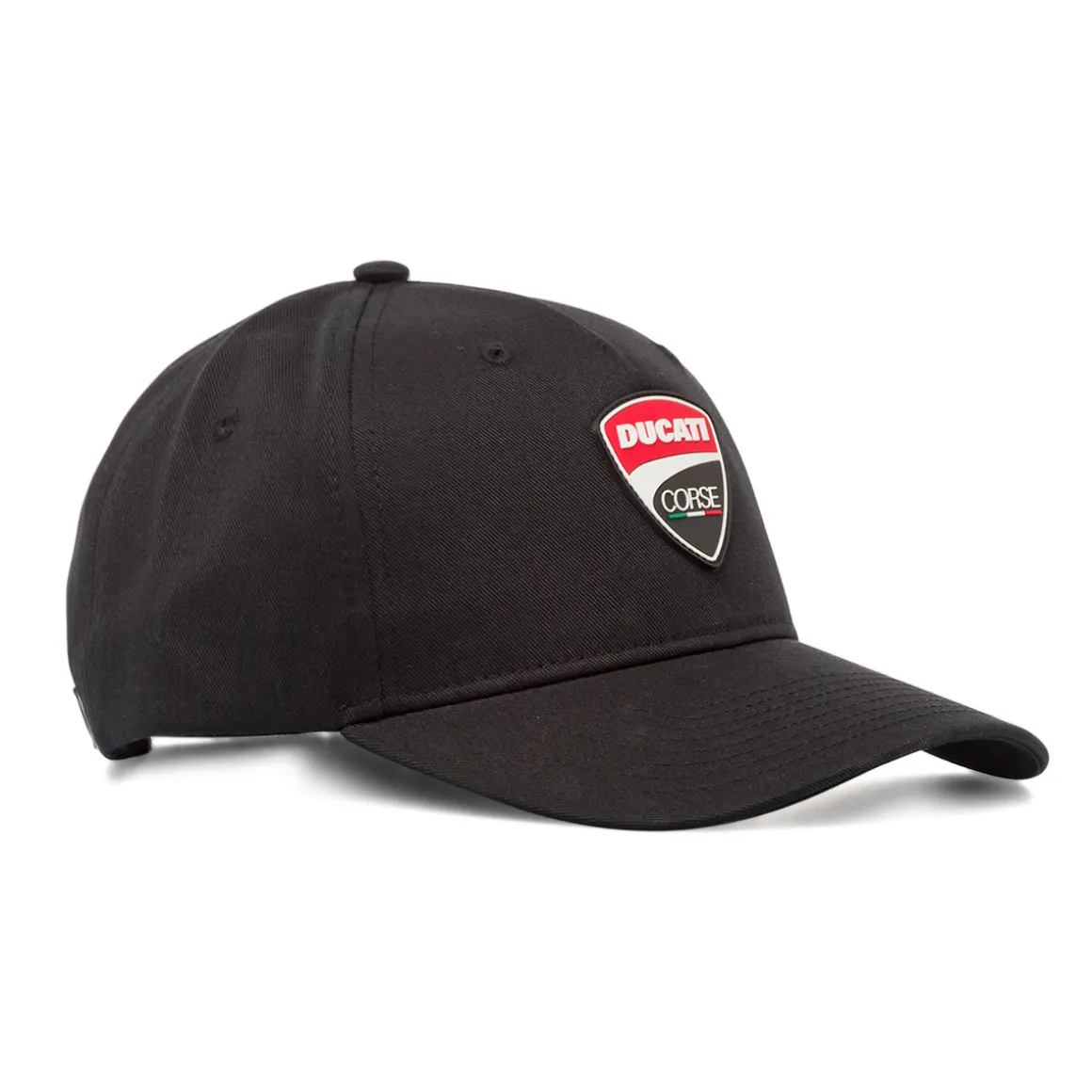 Cappellino nero da Uomo Ducati Corse con visiera