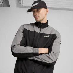 Cappellino nero da Uomo regolabile con velcro Puma