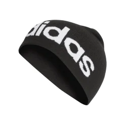 Cappellino nero unisex con logo adidas DAILY BEANIE