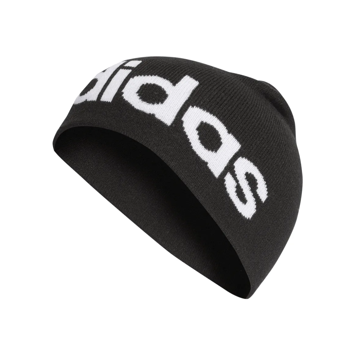 Cappellino nero unisex con logo adidas DAILY BEANIE