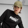 Cappellino verde militare con logo e chiusura con strappo Puma Ess Metal