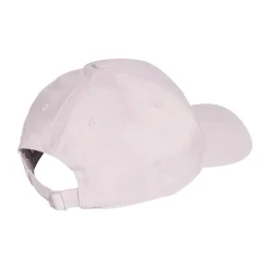 Cappello rosa regolabile con visiera e logo adidas