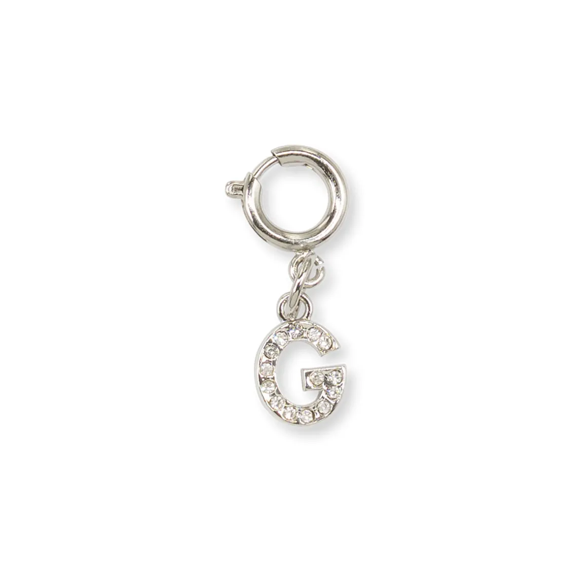 Charm Lettera G argento decorazione personalizzata scarpe Lora Ferres