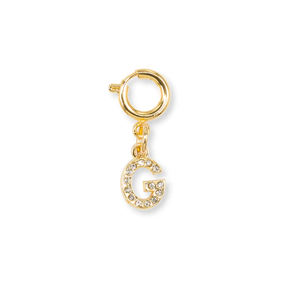 Charm Lettera G oro decorazione personalizzata scarpe Lora Ferres