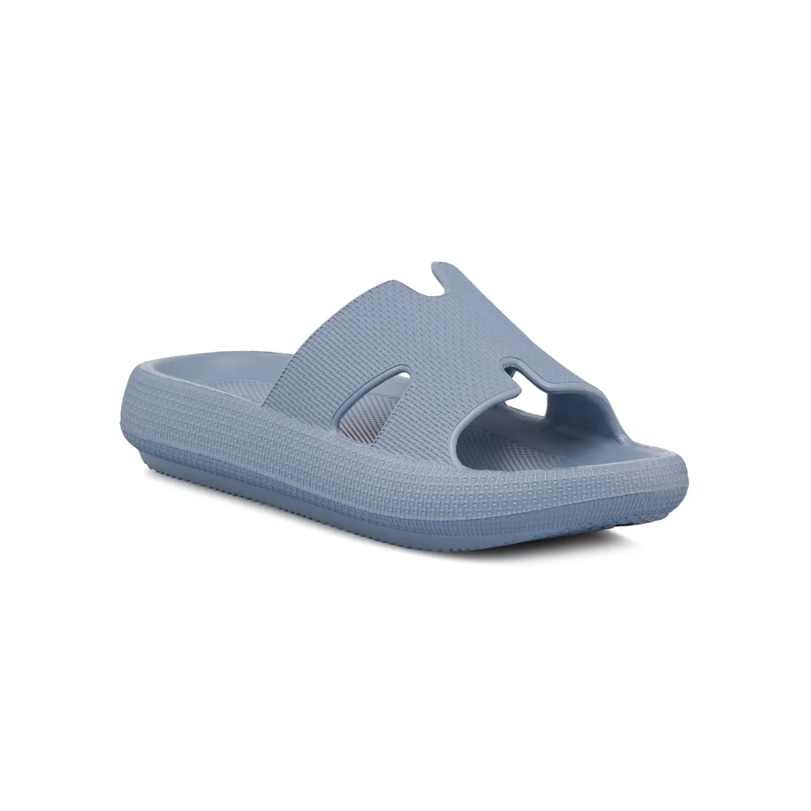 Ciabatte azzurre da Donna con suola platform Lora Ferres On The Beach