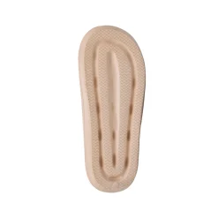 Ciabatte beige da Donna con fascia effetto trapuntato Jog