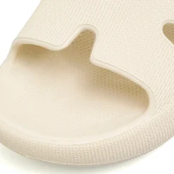 Ciabatte beige da Donna con suola platform Lora Ferres On The Beach