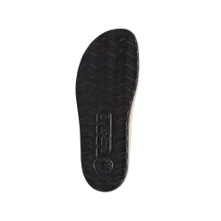 Ciabatte da Donna grigie in feltro con fibbia Fly Flot