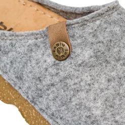 Ciabatte da Donna in feltro grigio Inblu